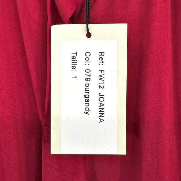NWT IRO FW12 Joanna Burgundy Sleeveless Tunic / Mini Dress - Picture 5 of 7